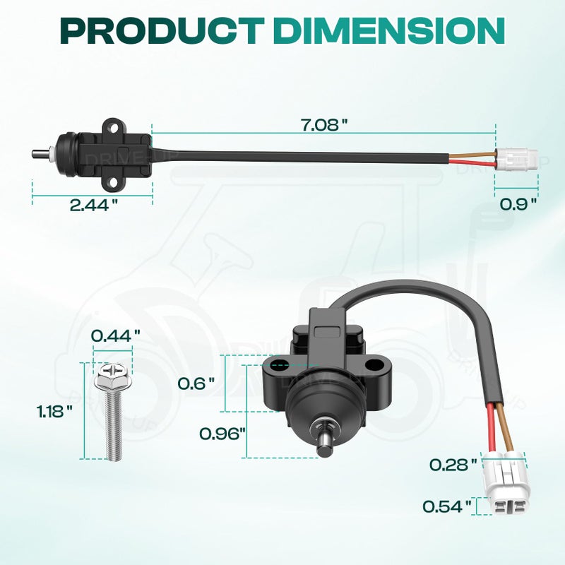 Drive-up Golf Cart Stop Switch Fits for Yamaha G14, G16, G19, G22 G29 Gas and Electric Golf Carts, Golf Cart Accelerator Micro Stop Switch for Yamaha JF7-82817-20 - Image 4